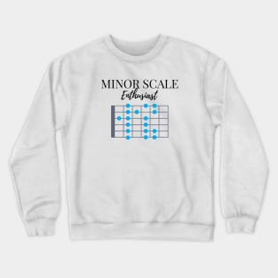 Minor Scale Enthusiast Light Theme Crewneck Sweatshirt